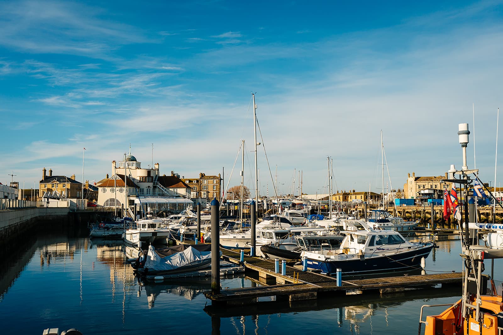 Lowestoft marina