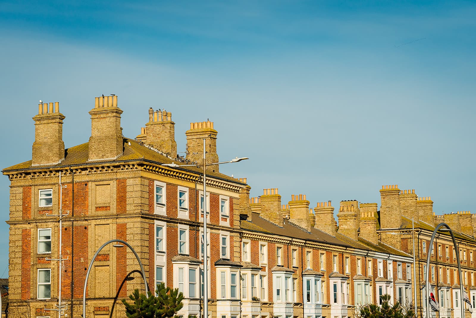 Grand Victorian seafront terraces in Lowestoft — inheritance tax planning solicitors in Norfolk and Suffolk