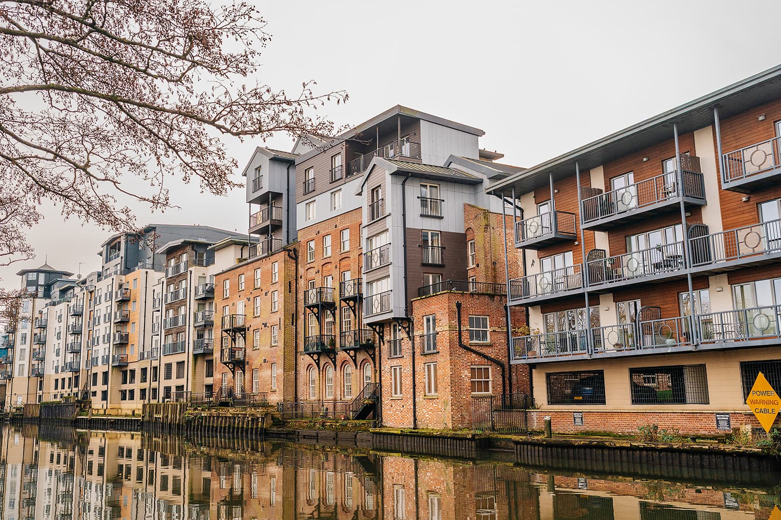 Norwich residential streetscape