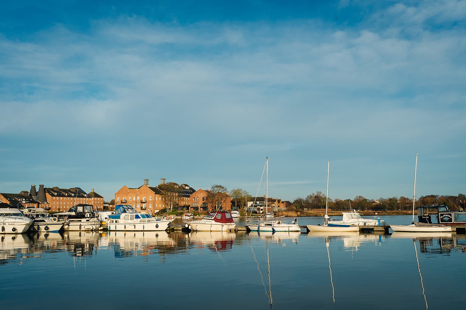Marina and converted warehouses on Oulton Broad — investment property solicitors